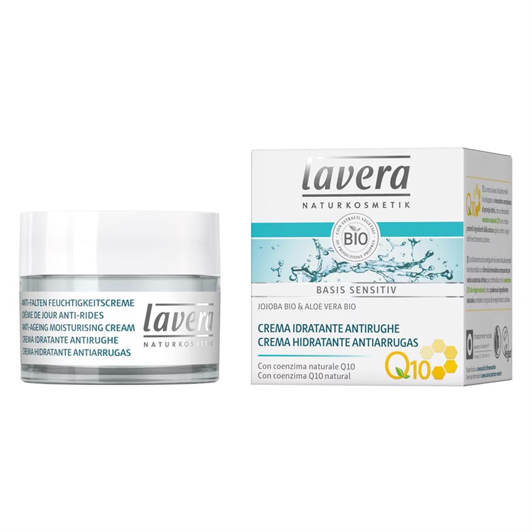 BASIS SENSITIV - CREMA GIORNO ANTI-RUGHE Q10 Lavera Lavera