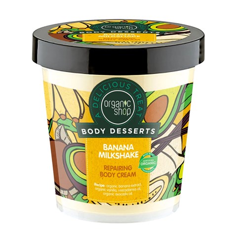 BODY DESSERTS - CREMA CORPO RIPARATRICE "BANANA MILKSHAKE"