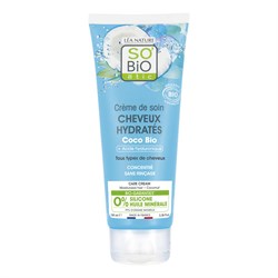 CREMA CAPELLI IDRATATI  COCCO & ACIDO IALURONICO  So'Bio étic