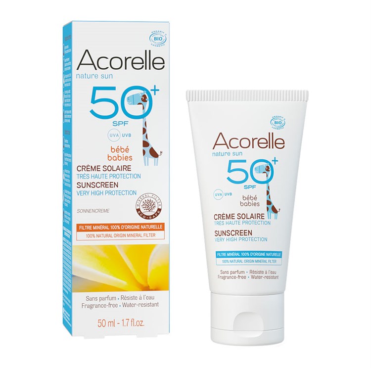 CREMA SOLARE BIMBI SPF 50+ Acorelle Acorelle