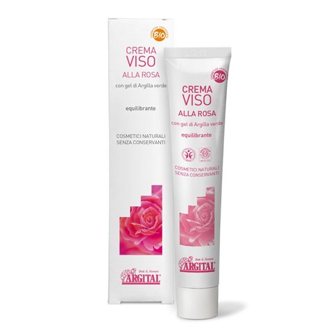 CREMA VISO EQUILIBRANTE ALLA ROSA