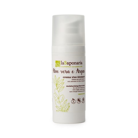 CREMA VISO IDRATANTE "ALOE VERA & ARGAN"