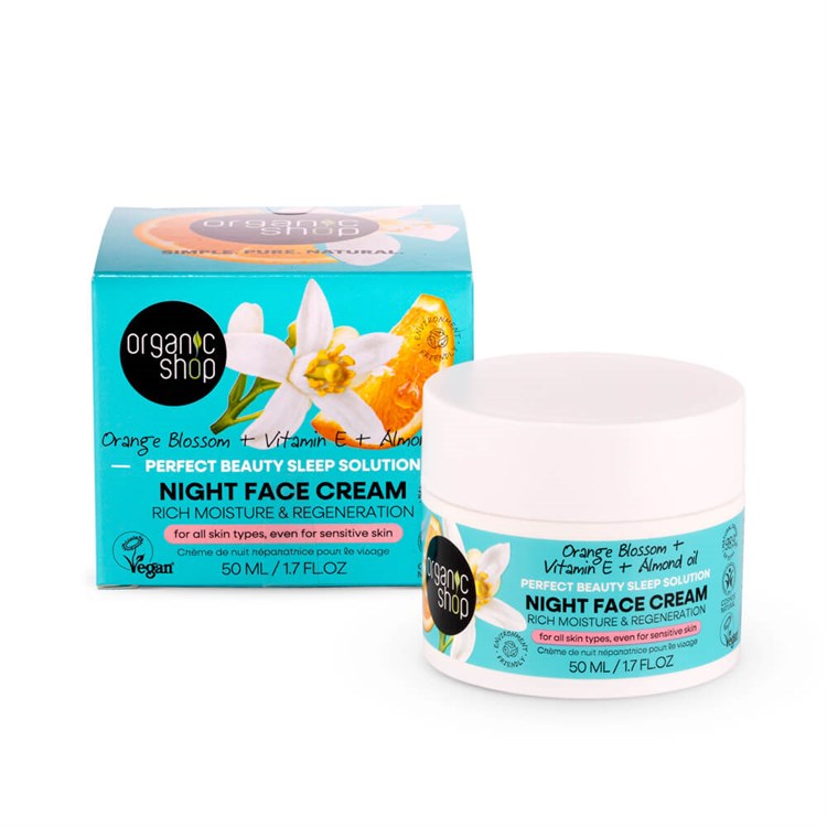 CREMA VISO NOTTE RIGENERANTE PERFETTA Organic Shop Organic Shop
