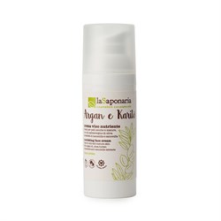 CREMA VISO NUTRIENTE  ARGAN & KARITÉ  La Saponaria