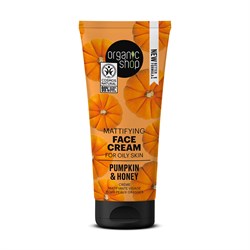 crema viso opacizzante zucca e miele
