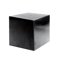 CUBO DI SHUNGITE LUCIDA 80 mm Cristalli e altro