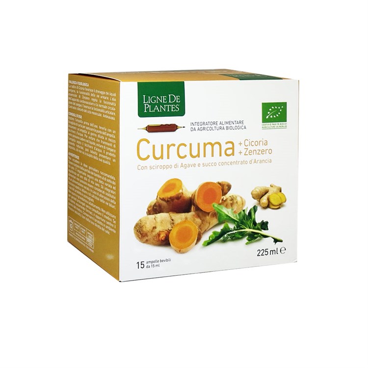 CURCUMA CICORIA ZENZERO - INTEGRATORE Ligne De Plantes Ligne De Plantes