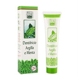 dentifricio argilla e menta tea