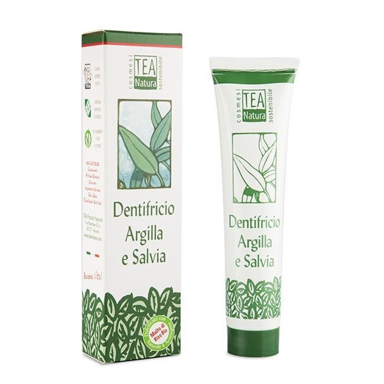 DENTIFRICIO ARGILLA E SALVIA Tea Natura Tea Natura