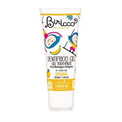 dentifricio gel banana biricco