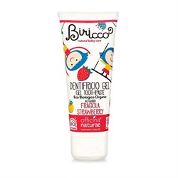 dentifricio gel fragola biricco