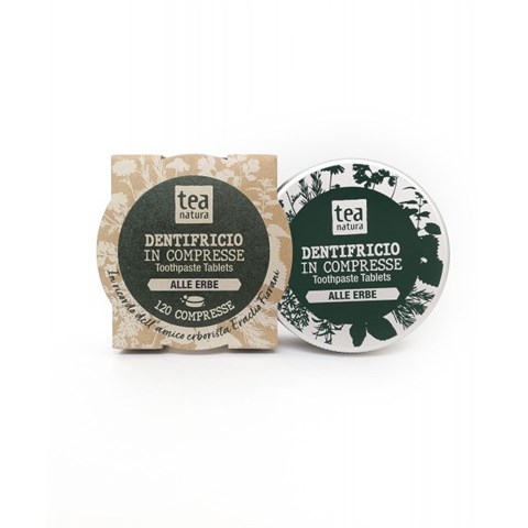 DENTIFRICIO IN COMPRESSE ALLE ERBE