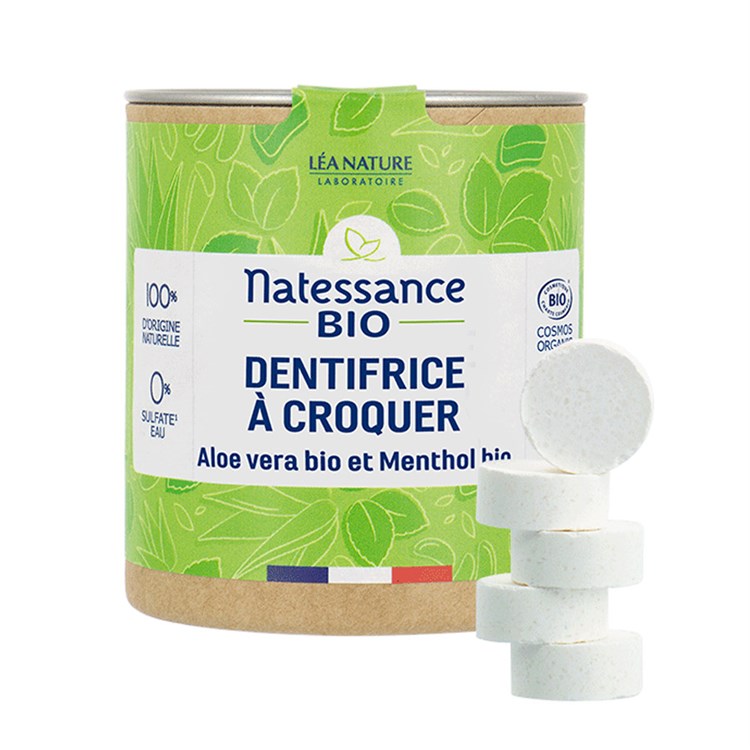 DENTIFRICIO IN COMPRESSE MASTICABILI Natessance Natessance