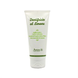 DENTIFRICIO SBIANCANTE  ARGILLA & LIMONE  Antos