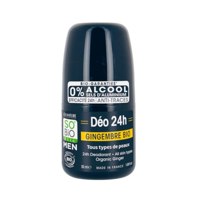 MEN - DEO 24h - ZENZERO BIO So'Bio étic So'Bio étic