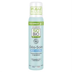 ECO-SPRAY DEO-CURA PELLI NORMALI E SENSIBILI - ALOE VERA So'Bio étic