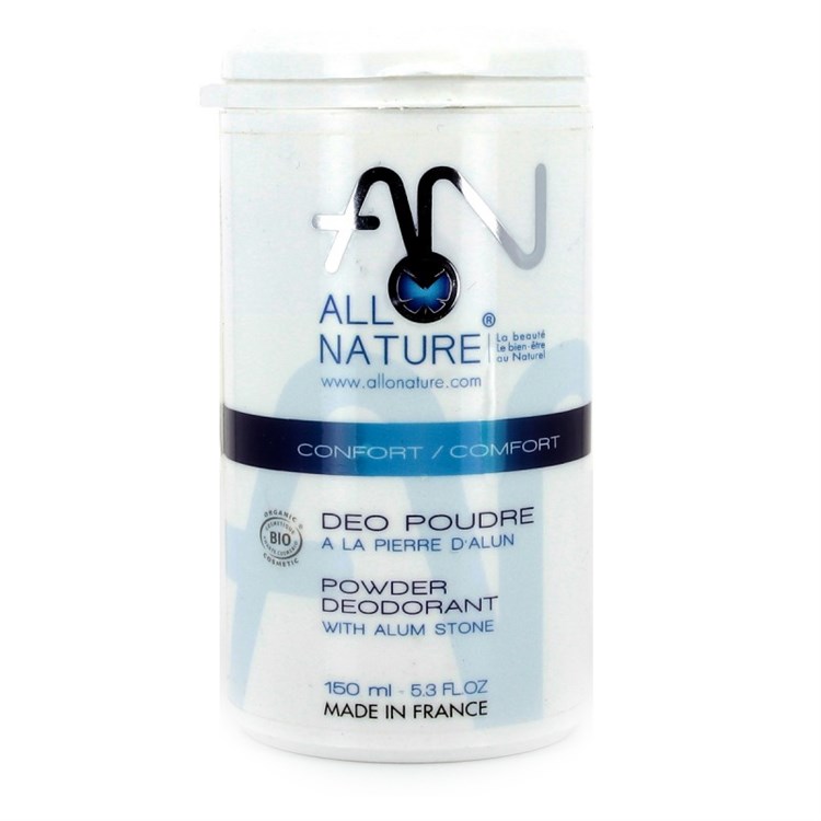 DEODORANTE IN POLVERE CON ALLUME DI POTASSIO Allo'Nature Allo'Nature