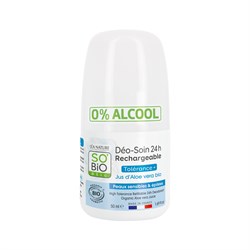 DEO-CURA  PELLE SENSIBILE ED EPILATA  - ALOE VERA BIO So'Bio étic