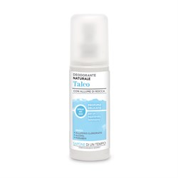 deodorante spray naturale al talco