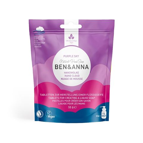 DETERGENTE MANI IN COMPRESSE "PURPLE SKY"