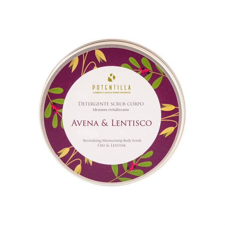 DETERGENTE SCRUB CORPO IDRATANTE E RIVITALIZZANTE Potentilla Potentilla