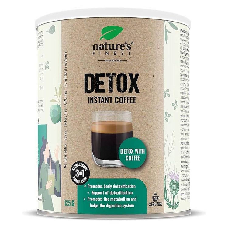 DETOX ISTANT COFFEE - CAFFÈ ISTANTANEO DISINTOSSICANTE Nature's finest Nature's finest
