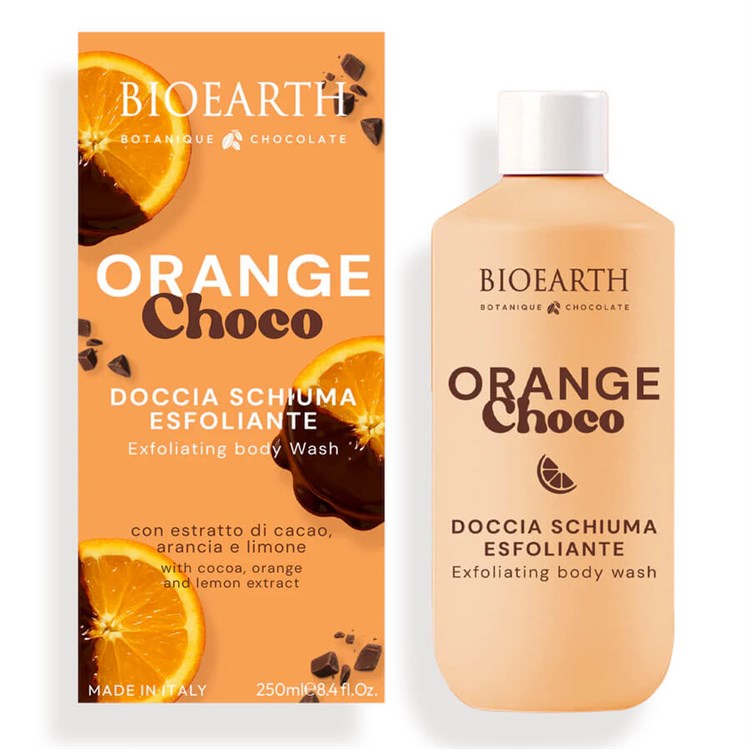 DOCCIA SCHIUMA ESFOLIANTE - ORANGE CHOCO Bioearth Bioearth