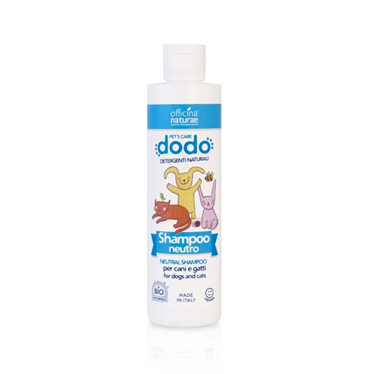 DODO - SHAMPOO NEUTRO PER CANI E GATTI Cosmetici per animali Cosmetici per animali