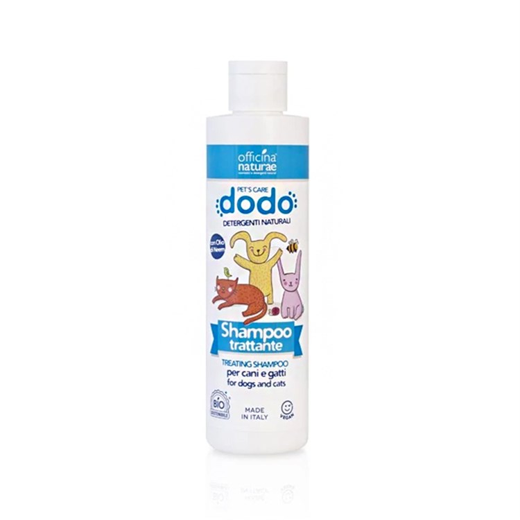 DODO - SHAMPOO TRATTANTE PER CANI E GATTI Cosmetici per animali Cosmetici per animali