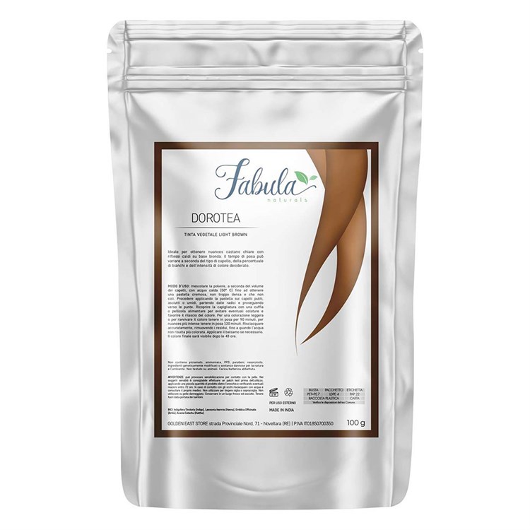 DOROTEA - TINTA VEGETALE LIGHT BROWN Fabula Naturals Fabula Naturals