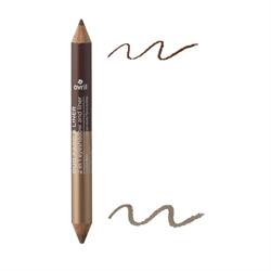 DUO OMBRETTO & LINER  BEIGE DORÉ - TERRE BRÛLÉE  *Non più assortito