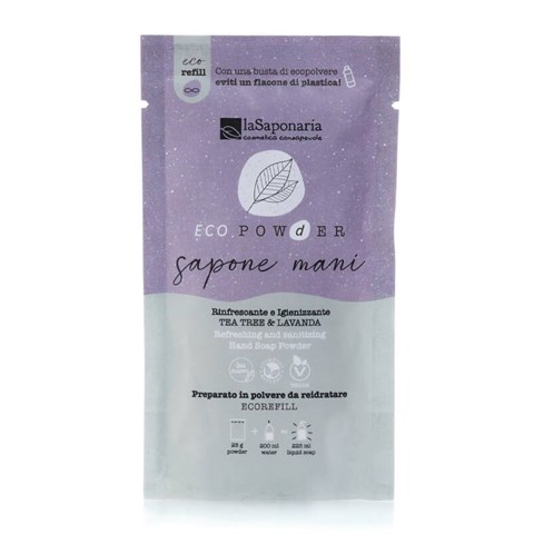 ECO POWDER - SAPONE MANI "RINFRESCANTE e IGIENIZZANTE"