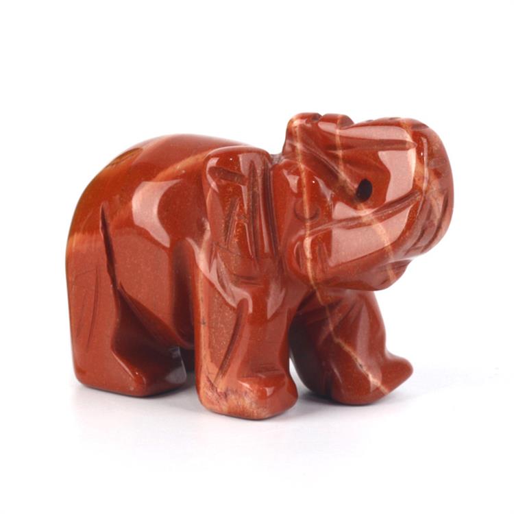 ELEFANTE IN DIASPRO ROSSO *Non più assortito *Non più assortito