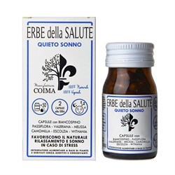 erbe della salute quieto sonno