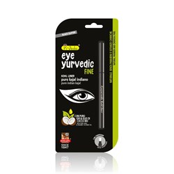 eyeyurvedic fine puro kajal indiano black glitter
