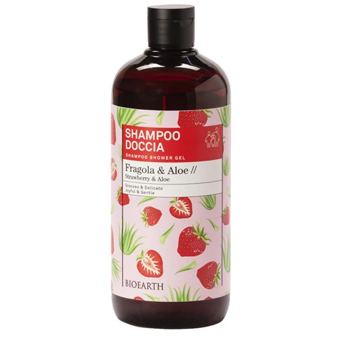 FAMILY - SHAMPOO-DOCCIA "FRAGOLA & ALOE"