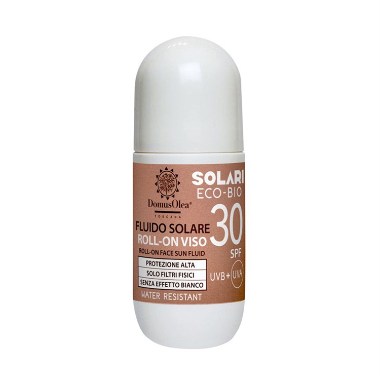 FLUIDO SOLARE ROLL-ON VISO SPF 30 Domus Olea Toscana Domus Olea Toscana