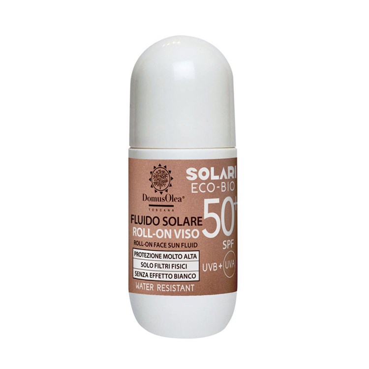 FLUIDO SOLARE ROLL-ON VISO SPF 50+ Domus Olea Toscana Domus Olea Toscana