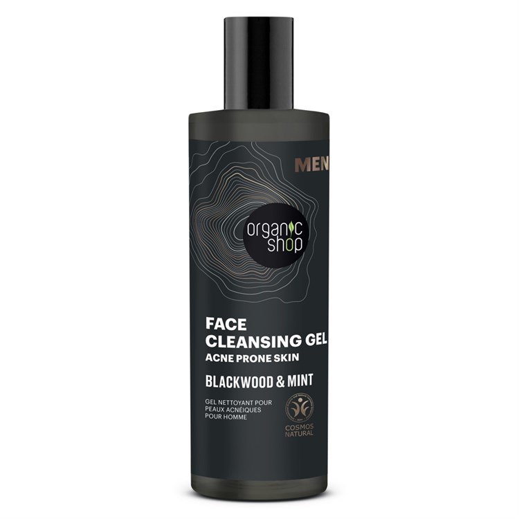 FOR MEN - GEL DETERGENTE PER PELLE ACNEICA Organic Shop Organic Shop