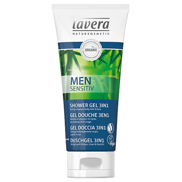 MEN - GEL DOCCIA 3 IN 1 SENSITIVE Lavera Lavera