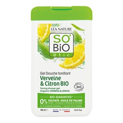 GEL DOCCIA TONIFICANTE  VERBENA & LIMONE  So'Bio étic