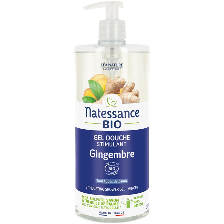 GEL DOCCIA STIMOLANTE - ZENZERO Natessance Natessance