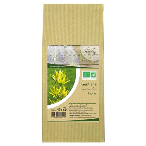 GENZIANA - RADICI - PER DECOTTI o TISANE