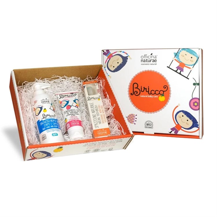 GIFT BOX BABY BERRY 6M - BIRICCO Officina Naturae Officina Naturae