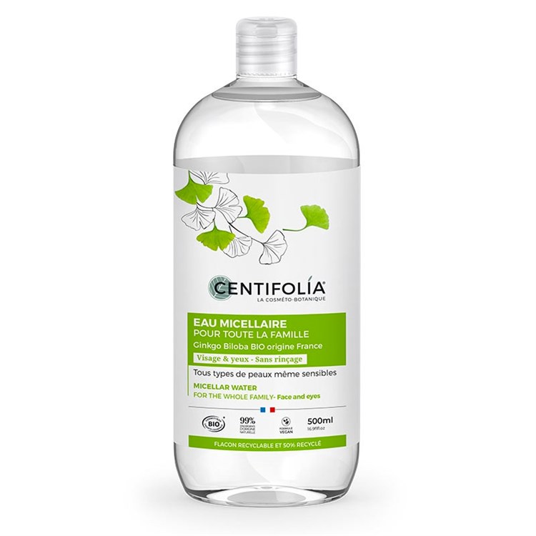 GINKGO BILOBA - ACQUA MICELLARE IDRATANTE 500 ml Centifolia Centifolia