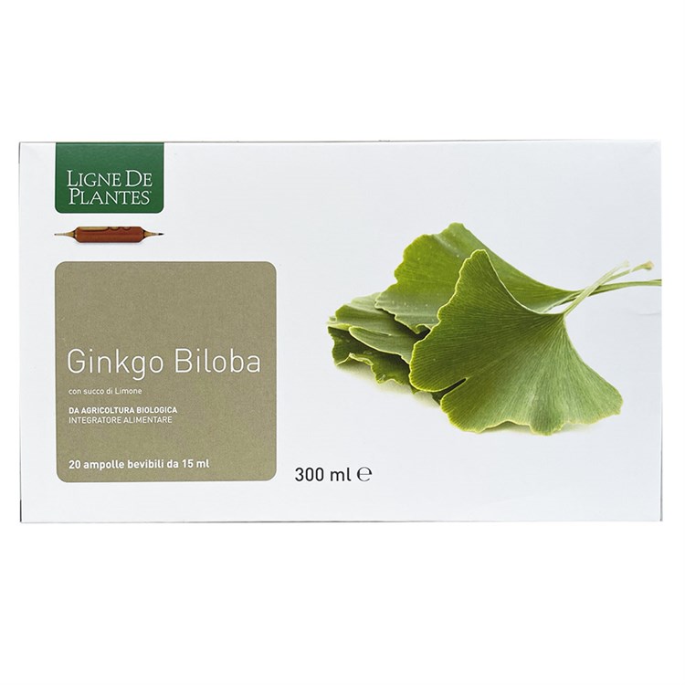 GINKGO BILOBA - INTEGRATORE Ligne De Plantes Ligne De Plantes