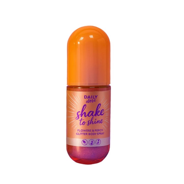 GLITTER BODY SPRAY - FLOWERS E PEACH Daily Dose Daily Dose