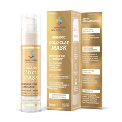GOLD CLAY - MASCHERA VISO ILLUMINANTE Optima Naturals