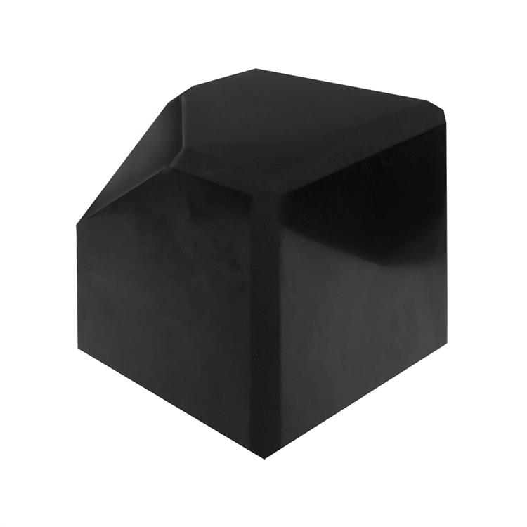 GRANDE CUBO TAGLIATO DI SHUNGITE LUCIDA Cristalli e altro Cristalli e altro