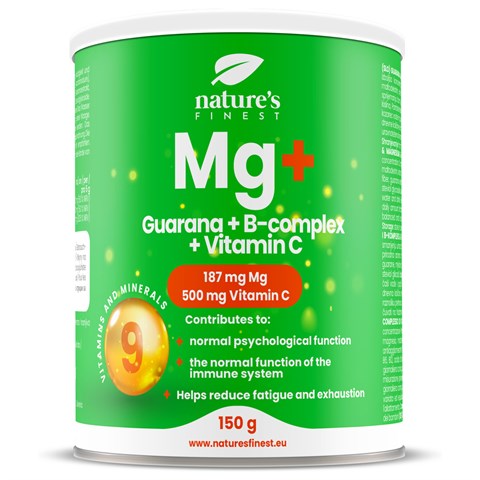 MG+ - INTEGRATORE CON GUARANÀ + MG + b COMPLEX + VITAMINA c